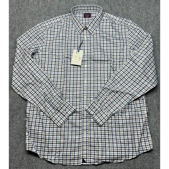UNTUCKit Seyval WF XLT Tall Button Up Multicolor Check Long Sleeve New - Picture 1 of 4